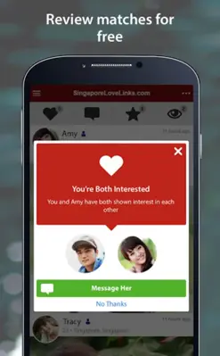 SingaporeLoveLinks Dating android App screenshot 9